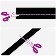 Самозалепващи се четки за уплътняване на врати 2 pcs Сребрист