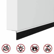 Самозалепващи се четки за уплътняване на врати 2 pcs Бяло