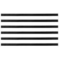 Самозалепващи се четки за уплътняване на врати 6 pcs Бяло