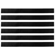 Самозалепващи се четки за уплътняване на врати 6 pcs Бяло