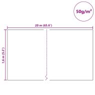 Флийс за защита на растения от замръзване Бяло 20 x 1,6 м