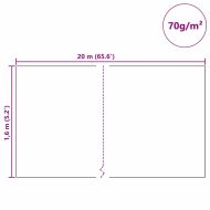 Флийс за защита на растения от замръзване Зелен 20 x 1,6 м