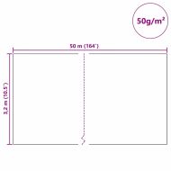 Флийс за защита на растения от замръзване Зелен 50 x 3,2 м