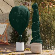 Флийс за защита на растения от замръзване Зелен 100 x 3,2 м