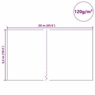 Флийс за защита на растения от замръзване Зелен 20 x 3,2 м