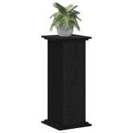 Стойка за растения Черния дъб 33 x 33 x 80 cm Инженерно дърво