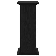 Стойка за растения Черния дъб 33 x 33 x 80 cm Инженерно дърво