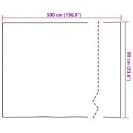 Статично прозорчно фолио Матов сив 60 x 500 cm ПВЦ