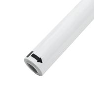 Статично прозорчно фолио Матов бял 60 x 1000 cm ПВЦ