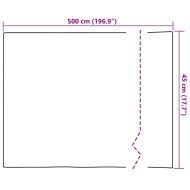 Статично прозорчно фолио Шаблон от бамбук 45 x 500 см ПВЦ