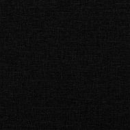 Възглавници за седалки 4 pcs Черно 40 x 40 x 12 см текстил