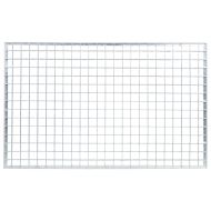 Решетка Сребрист 80 x 50 x 2 cm Горещо поцинкована стомана