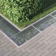 Решетка Сребрист 100 x 50 x 2 cm Горещо поцинкована стомана