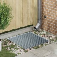 Решетка Сребрист 60 x 60 x 2 cm Горещо поцинкована стомана