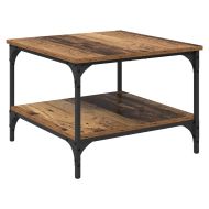 Масичка за кафе Старо дърво 55 x 55 x 40 cm Инженерно дърво