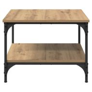 Масичка за кафе Дъб 55 x 55 x 40 cm Инженерно дърво