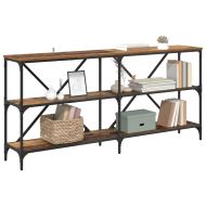 Конзолна маса Старо дърво 160 x 30 x 75 см Инженерно дърво