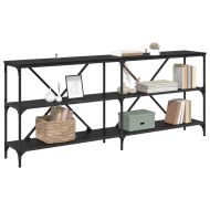 Конзолна маса Черния дъб 180 x 30 x 75 см Инженерно дърво
