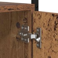 Библиотека Старо дърво 44,5 x 30 x 154,5 см Инженерно дърво