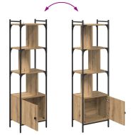 Библиотека Дъб 44,5 x 30 x 154,5 см Инженерно дърво