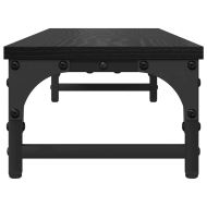 Стойка за монитор Черния дъб 85 x 23 x 15,5 cm Инженерно дърво