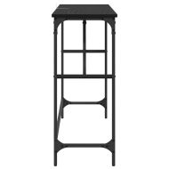 Конзолна маса Черния дъб 100 x 32 x 75 см Инженерно дърво