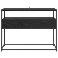 Конзолна маса Черния дъб 100 x 40 x 75 cm Инженерно дърво