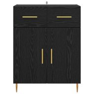 Служебен шкаф Черния дъб 69,5 x 34 x 90 см Инженерно дърво