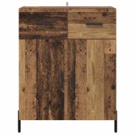 Служебен шкаф Старо дърво 69,5 x 34 x 90 см Инженерно дърво