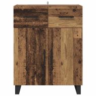 Служебен шкаф Старо дърво 69,5 x 34 x 90 см Инженерно дърво