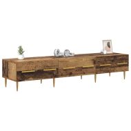 ТВ шкаф с чекмедже Старо дърво 150 x 36 x 30 см Инженерно дърво