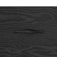 ТВ шкаф с чекмедже Черен дъб 150 x 36 x 30 см Инженерно дърво