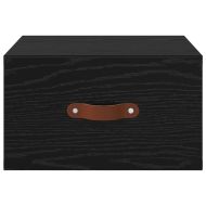 Стенен шкаф за нощно шкафче Черния дъб 35 x 35 x 20 см