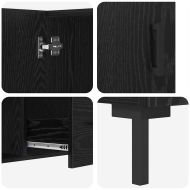 Служебен шкаф Черния дъб 100 x 36 x 60 см Инженерно дърво