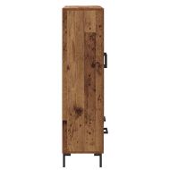 Висок шкаф Старо дърво 69,5 x 31 x 115 см Инженерно дърво