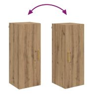 Стенен шкаф Дъб 34,5 x 34 x 90 см Инженерно дърво