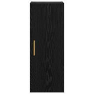 Стенен шкаф Черния дъб 34,5 x 34 x 90 см Инженерно дърво