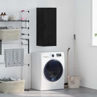 Стенен шкаф Черния дъб 34,5 x 34 x 90 см Инженерно дърво