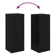 Стенен шкаф Черния дъб 34,5 x 34 x 90 см Инженерно дърво