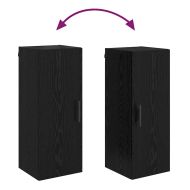 Стенен шкаф Черния дъб 34,5 x 34 x 90 см Инженерно дърво