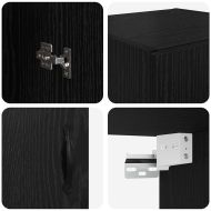 Стенен шкаф Черния дъб 34,5 x 34 x 90 см Инженерно дърво