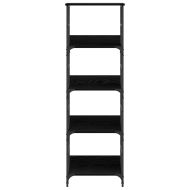 Рафт за книги Черния дъб 50 x 33 x 153 см Инженерно дърво