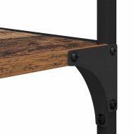 Рафт за книги Старо дърво 50 x 33 x 188,5 см Инженерно дърво