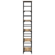 Рафт за книги Дъб 50 x 33 x 188,5 см Инженерно дърво