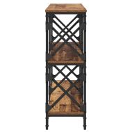 Конзолна маса Старо дърво 100 x 28 x 80,5 см Инженерно дърво