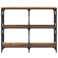 Конзолна маса Старо дърво 100 x 28 x 80,5 см Инженерно дърво