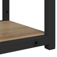 Стенен рафт с рафт Дъб 60 x 21 x 78,5 cm Инженерно дърво