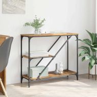 Конзолна маса Старо дърво 88,5 x 30 x 75 см Инженерно дърво