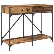 Конзолна маса Старо дърво 100 x 39 x 78,5 см Инженерно дърво