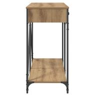 Конзолна маса с чекмедже Дъб 100 x 39 x 78,5 см Инженерно дърво